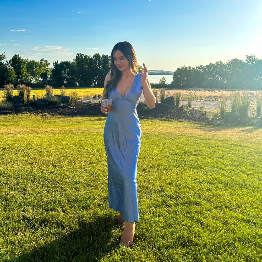 A&F Halter Maxi Dress